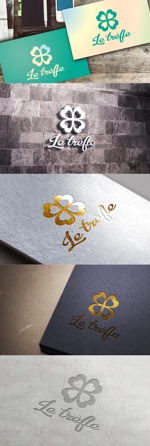 Kiwi Design (kiwi_design)さんのカウンセリングサイト「Le trèfle（ル・トレッフル）」のロゴへの提案
