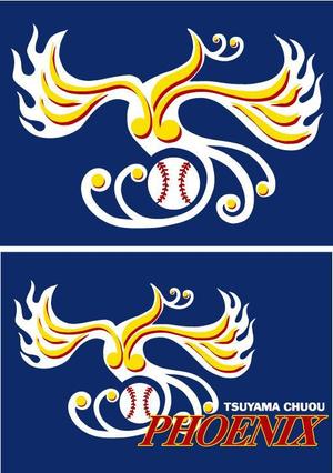 吉田　幸生 (whitestar)さんの「フェニックス＝不死鳥」をイメージした団旗のイラストへの提案