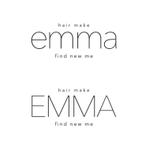 郷山志太 (theta1227)さんの美容室　emma　のロゴ『emma』のロゴ作成への提案