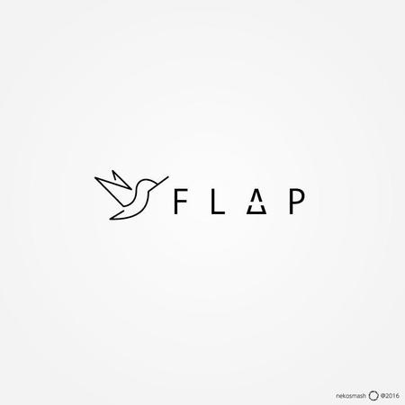 ねこすまっしゅ (nekosmash)さんの新設合同会社「FLAP」のロゴ制作への提案