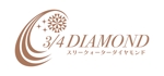 taisyoさんの「3/4（スリークォーター）ダイヤモンド」のロゴ作成への提案