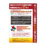 市原ひとみ (chihi3424)さんの定額制ホームページ制作のチラシデザインへの提案