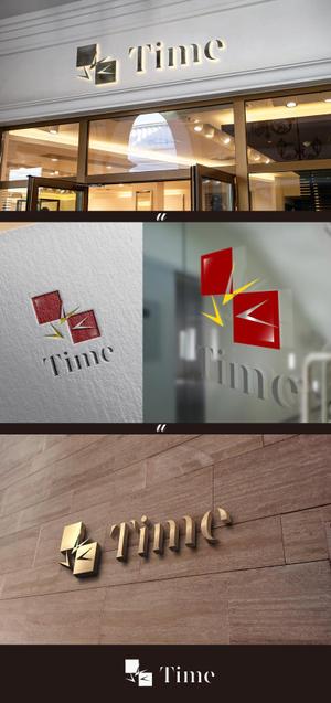ukokkei (ukokkei)さんのBarの店名 Timeのロゴ作成依頼への提案
