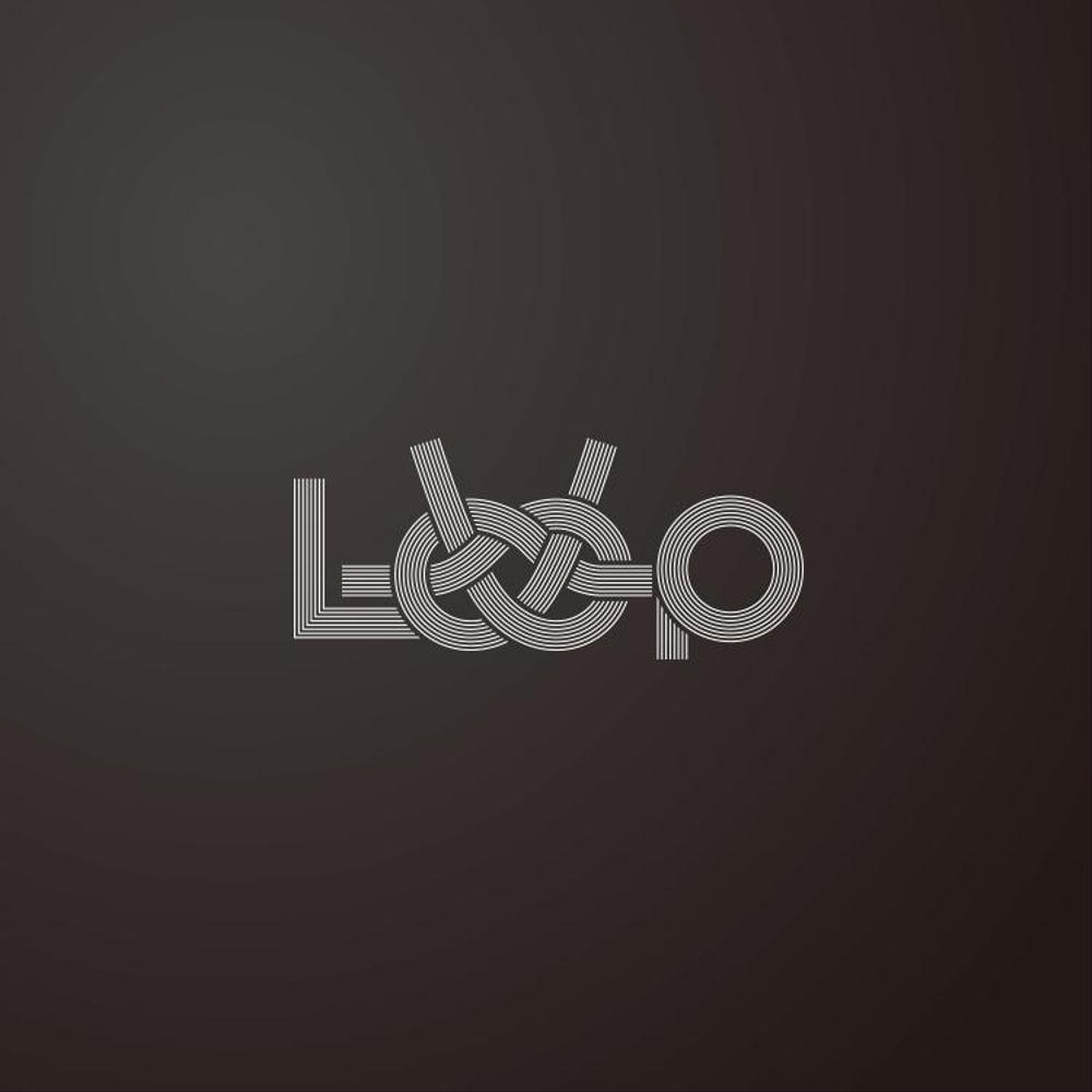 靴下ブランド「LOOP」のロゴ