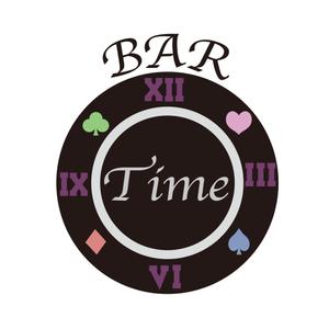 happy　morning (asami-watamabe)さんのBarの店名 Timeのロゴ作成依頼への提案
