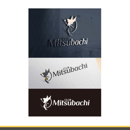 le_cheetah (le_cheetah)さんの飲食店　CLUB Mitsubachi　のロゴへの提案