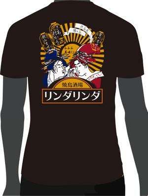 さんの居酒屋のTシャツデザインへの提案