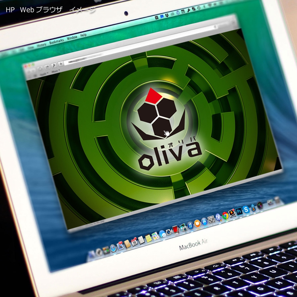 oliva(オリバ) IT系企業の自社のロゴ、名刺デザイン