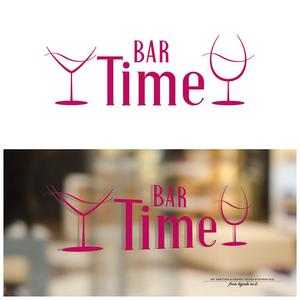 kiyoshi m.d.™ (kiyoshi_md)さんのBarの店名 Timeのロゴ作成依頼への提案