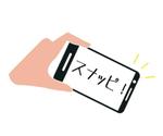 えん (en_en_en)さんの全面Ｔシャツプリントの新サービス「スナッピ！」のロゴ作成依頼への提案