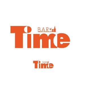 郷山志太 (theta1227)さんのBarの店名 Timeのロゴ作成依頼への提案