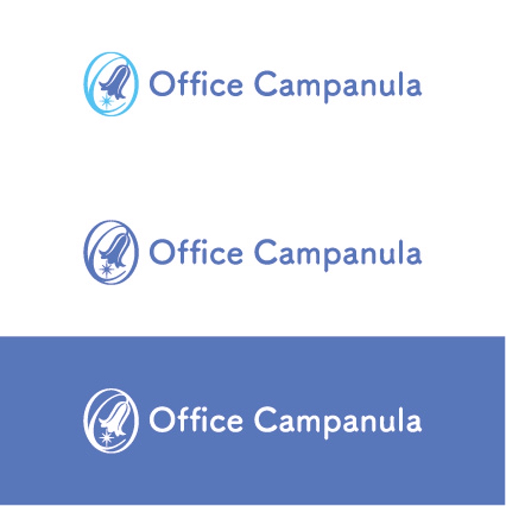 学習塾事業を行う「オフィス　カンパニュラ」のロゴ
