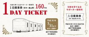 bbevansさんの鉄道チケットへの提案