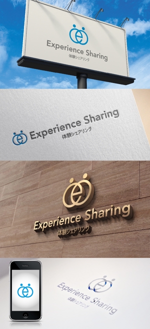 k_31 (katsu31)さんの起業ロゴ「体験シェアリング」への提案
