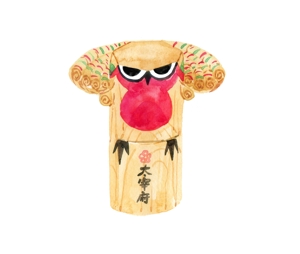 イラストレーター　nekomizo (nekomizo)さんの福岡県伝統工芸品を水彩タッチで描くイラストへの提案