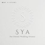 KJ (Kei-J)さんの最高級ウェディングドレスの代行輸入・レンタル「SYAエスワイエー」のロゴへの提案