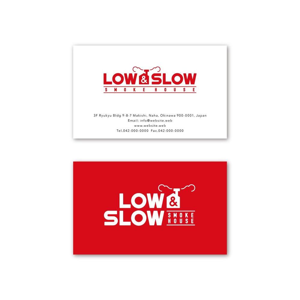 飲食店「LOW & SLOW」のロゴ