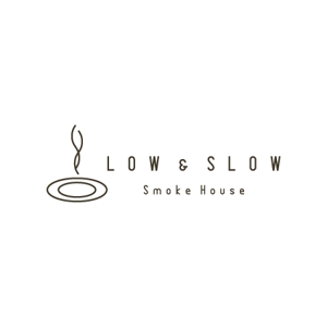power_dive (power_dive)さんの飲食店「LOW & SLOW」のロゴへの提案