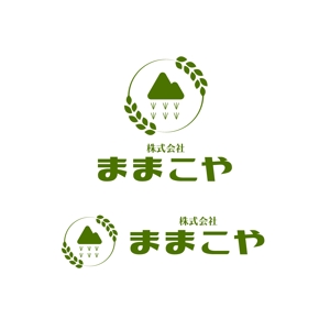 大小 (yumikayoo)さんの農業生産法人「株式会社ままこや」のロゴマーク作成への提案