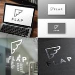 Hi-Design (hirokips)さんの新設合同会社「FLAP」のロゴ制作への提案