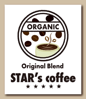 S_Fuji (S_Fuji)さんのコーヒーのラベルデザインへの提案