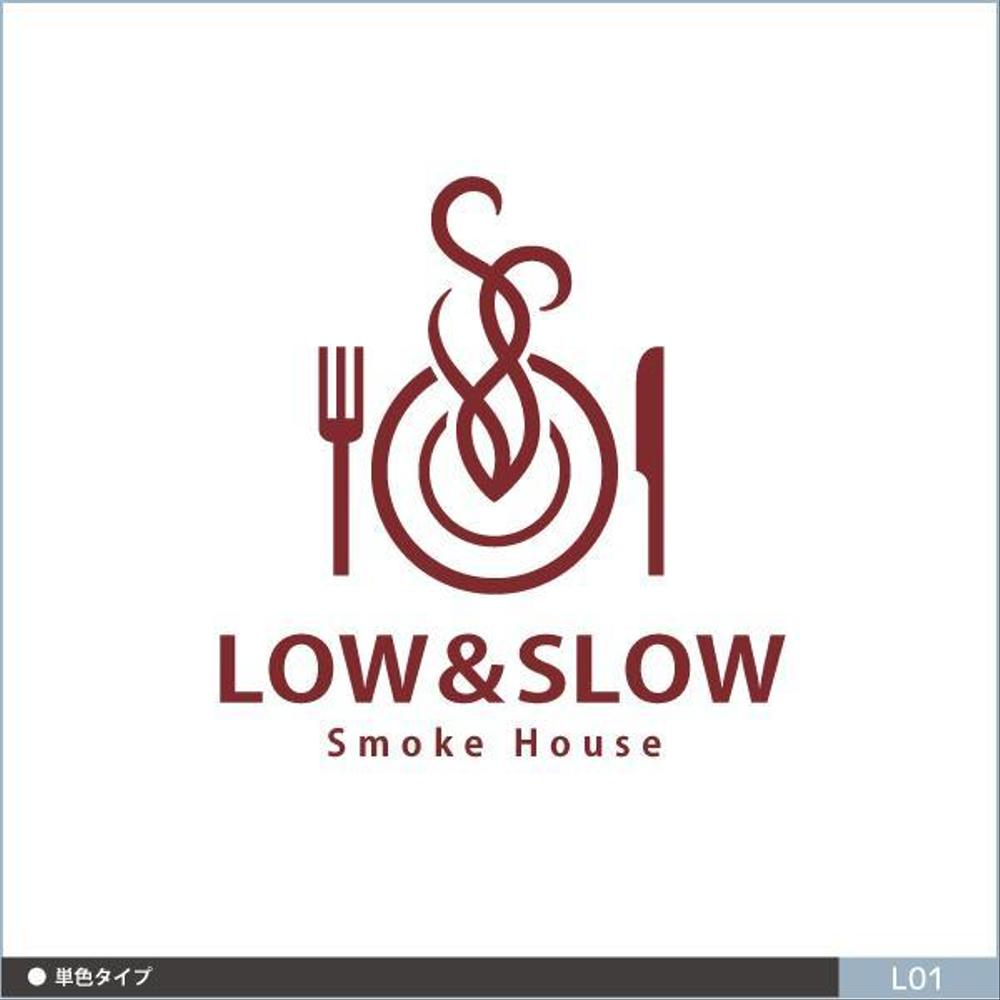 飲食店「LOW & SLOW」のロゴ