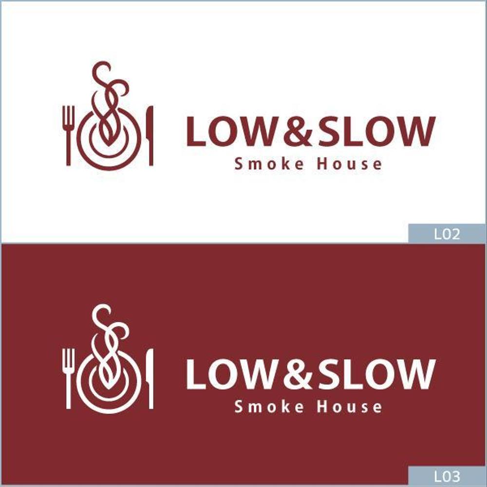 飲食店「LOW & SLOW」のロゴ