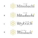 aotake, (ohana_tsumugi)さんの飲食店　CLUB Mitsubachi　のロゴへの提案
