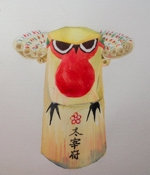SK　 (sumirekana)さんの福岡県伝統工芸品を水彩タッチで描くイラストへの提案