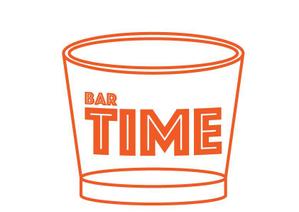 もじばけ (shokoshokotaso)さんのBarの店名 Timeのロゴ作成依頼への提案