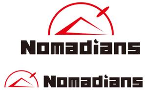 CF-Design (kuma-boo)さんのスポーツブランド「Nomadianz 」のロゴ作成への提案