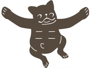 dsw-user (dsw-user)さんの犬が前足２本でしがみついている後ろ姿のかわいいイラストへの提案