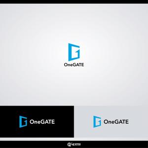 Karma Design Works (Karma_228)さんのマルチテナントマネジメントシステム「OneGATE」のロゴへの提案