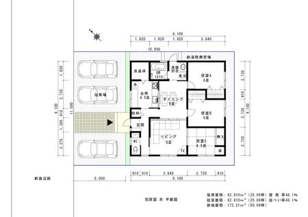 Musodesignさんの事例 実績 提案 平屋 狭小 3dk 夫婦 子供一人用住宅間取り依頼 Musoデザインです クラウドソーシング ランサーズ