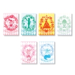 Hiryumaru7_design (Usimaru7)さんのポストカードのデザイン（四季４種＋他２種）への提案