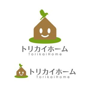 j-design (j-design)さんの佐賀県三養基郡基山町の住宅会社「トリカイホーム」のロゴ作成への提案