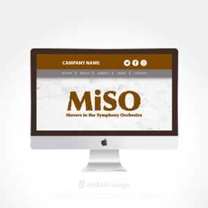 HABAKIdesign (hirokiabe58)さんのアマチュアオーケストラ団体「MiSO」のロゴへの提案