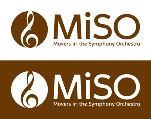 tsujimo (tsujimo)さんのアマチュアオーケストラ団体「MiSO」のロゴへの提案