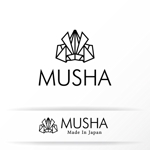 カタチデザイン (katachidesign)さんの雑貨製品ブランド「MUSHA」のロゴデザインへの提案
