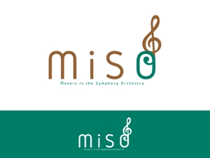 figfig (figfig1969)さんのアマチュアオーケストラ団体「MiSO」のロゴへの提案