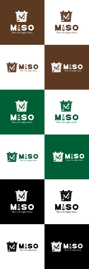 cagelow (cagelow)さんのアマチュアオーケストラ団体「MiSO」のロゴへの提案