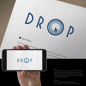 neomasu (neomasu)さんのウェブツール「DROP」のロゴ作成への提案