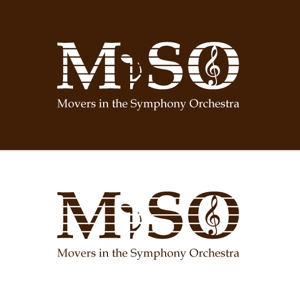 mf-designlabo (MichiyoFukada)さんのアマチュアオーケストラ団体「MiSO」のロゴへの提案