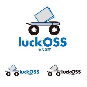 kora３ (kora3)さんの法律系マッチングサイト「luckOSS(らくおす)」のロゴへの提案