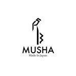 hisa_g (hisa_g)さんの雑貨製品ブランド「MUSHA」のロゴデザインへの提案