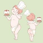 こたけ (harukichi29)さんのマスコット人形「天使のケーキ屋さん」のイラストへの提案