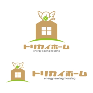 perles de verre (perles_de_verre)さんの佐賀県三養基郡基山町の住宅会社「トリカイホーム」のロゴ作成への提案