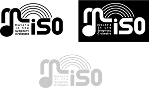 ぼん ()さんのアマチュアオーケストラ団体「MiSO」のロゴへの提案