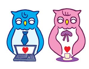 lantostos (lantostos)さんのふくろう（鳥）のキャラクターデザインへの提案