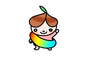 yourp ()さんの虹と種をテーマにしたキャラクターデザインへの提案